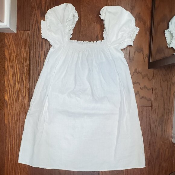 Reformation Carsen Linen Dress, Size XL - Picture 7 of 12